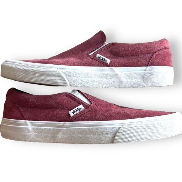 Vans Classic “Pinked” Suede Slip On Men’s 8/Women’s 9.5 main image 9